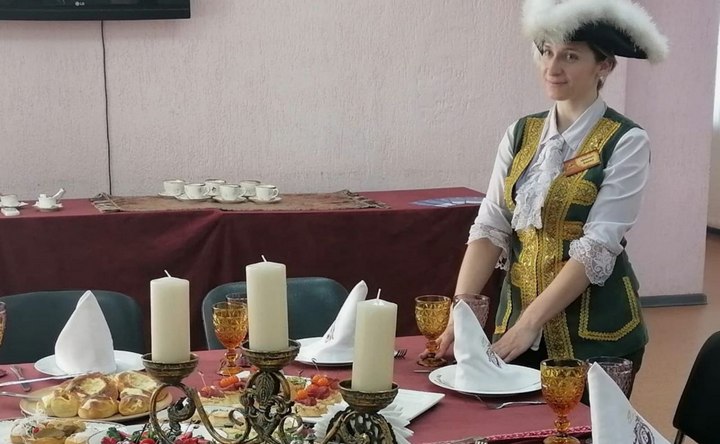 В одном из залов ресторана–музея «Крепостной вал». Фото @azovadmin