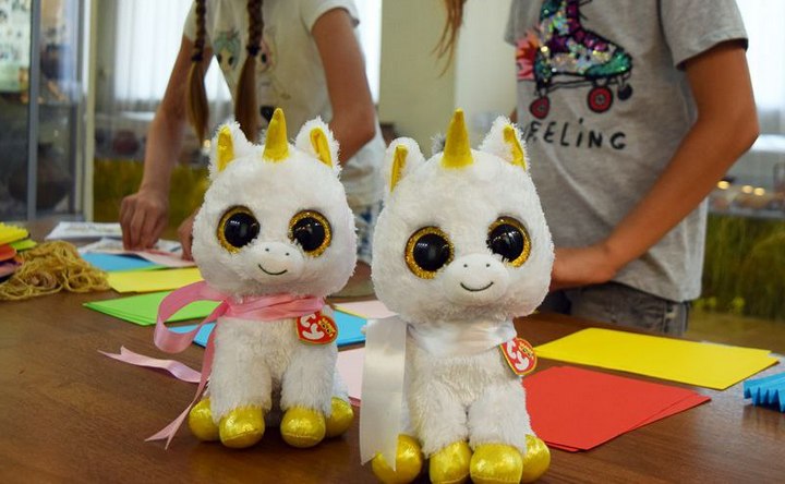 Мягкие единорожки. Фото @azov_v_kyrse