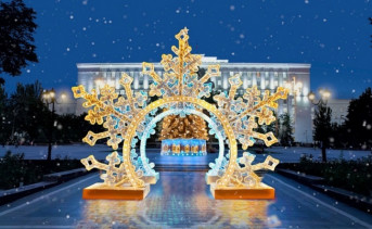 Праздничный Ростов. Фото управления наружной рекламой города