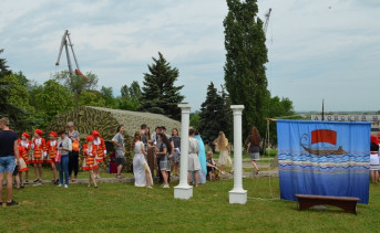 Одна из интерактивных площадок на фестивале. Фото azovmuseum.ru