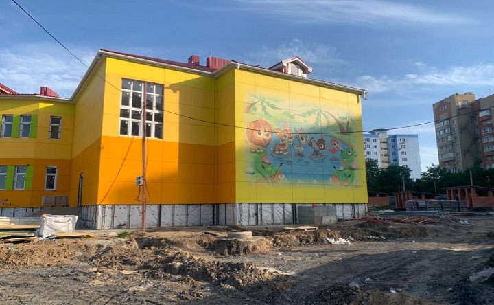 Стройплощадка детского сада на Баклановском проспекте. Фото novochgrad.ru