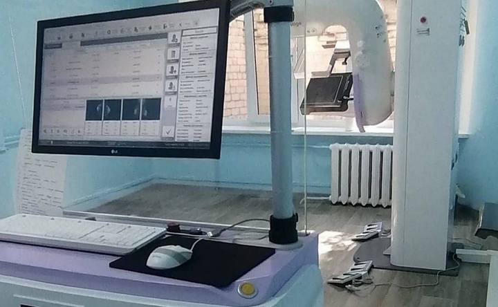 Новый цифровой полноформатный маммограф. Фото gorodazov.ru
