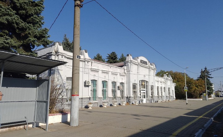 Железнодорожная станция Азов. Фото ruffnews.ru
