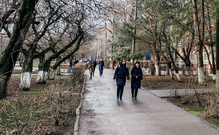 Зима в Таганроге. Фото Елены Анисимовой