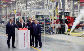 Запуск завода. Фото пресс-службы губернатора Ростовской области