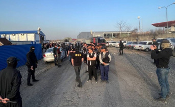 Рейд на стройке. Фото пресс-службы УФСБ России по Ростовской области