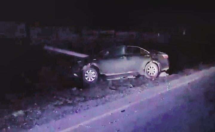 Место ДТП. Фото отдела пропаганды управления Госавтоинспекции по Ростовской области