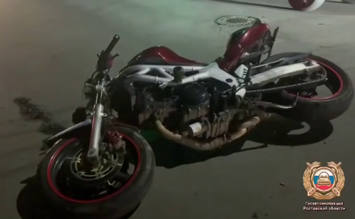 Место ДТП. Фото пресс-службы Госавтоинспекции по Ростовской области