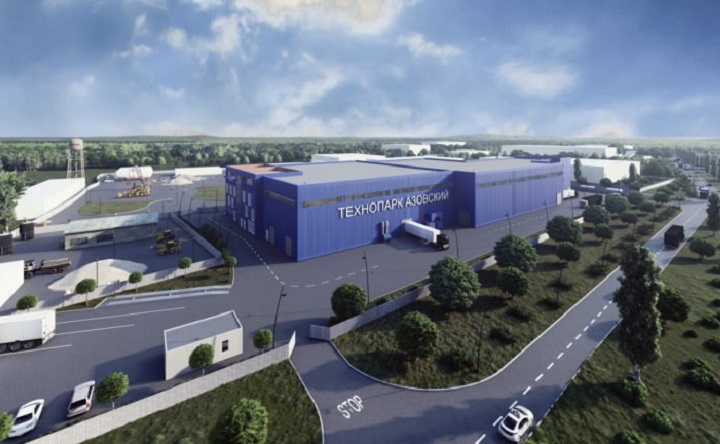 Проект технопарка. Фото с официального сайта технопарка «Азовский»
