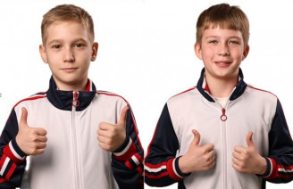 Артём Чертилин и Данил Холодов. Фото пресс-службы СШОР №13