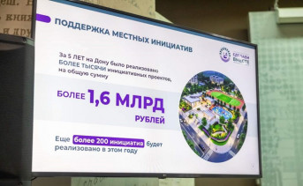 Презентация губернаторской программы «Сделаем вместе». Фото donland.ru