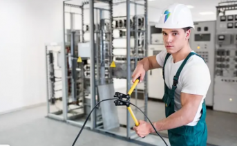 Сотрудник «ТНС энерго». Фото предоставлено пресс-службой «ТНС энерго Ростов-на-Дону»