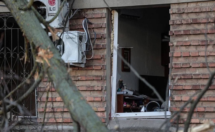 Последствия атаки на Таганрог. Фото telegram-канала Юрия Слюсаря