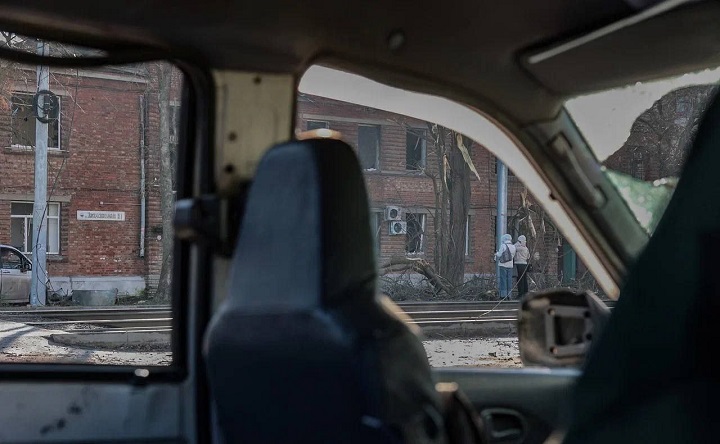 Последствия атаки на Таганрог. Фото telegram-канала Юрия Слюсаря