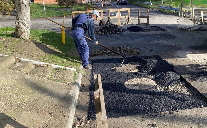 Дорожные работы. Фото telegram-канала Светланы Камбуловой