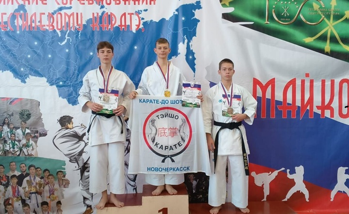 Один из победителей турнира. Фото пресс-службы администрации Новочеркасска