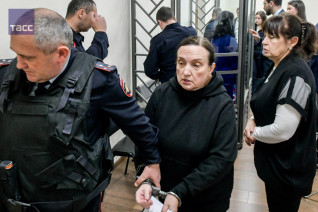 Елена Золотарёва в суде. Фото Романа Соколова, ТАСС Юг