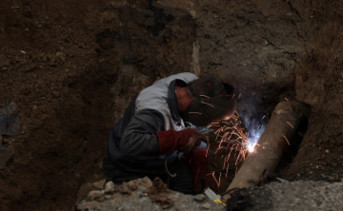 Ремонт теплосетей. Фото для иллюстрации пресс-службы администрации Ростова