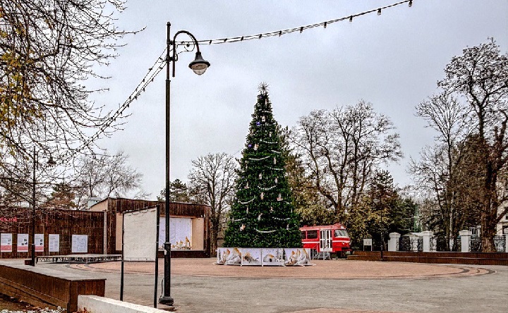 Ёлка в парке Горького. Фото ruffnews.ru