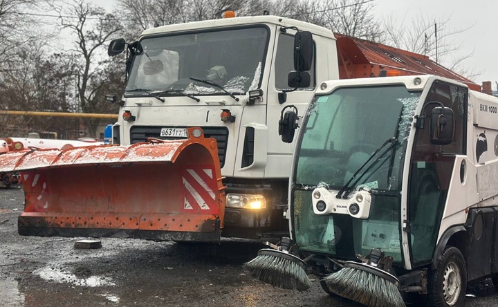 Коммунальная техника. Фото telegram-канала Павла Исакова