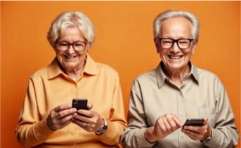 Пенсионеры. Фото сгенерировано нейросетью kandinsky 3.1