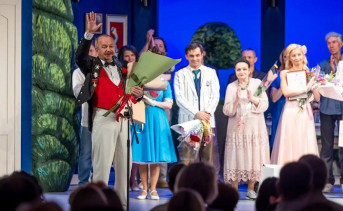 Завершение театрального сезона в театре Чехова. Фото telegram-канала Светланы Камбуловой