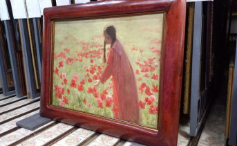 «Маки» Серафимы Блонской из собрания ТХМ. Фото пресс-службы музея