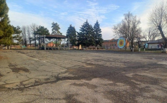 Центральная площадь в Самарском. Фото telegram-канала Азовского района