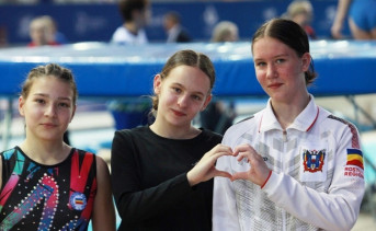 Воспитанницы СШОР № 13. Фото пресс-службы спорткомитета Таганрога