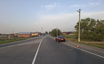 Место ДТП. Фото пресс-службы Госавтоинспекции