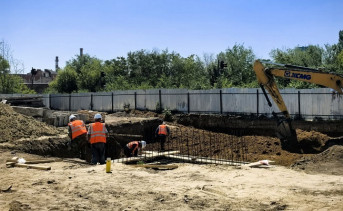 Строительство котельной на Инзенской, 8. Фото telegram-канала Дмитрия Устименко