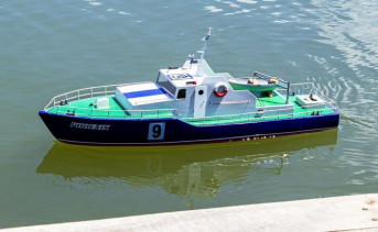 Модель судна. Фото пресс-службы администрации Азова