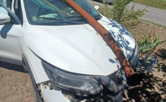 Место ДТП. Фото отдела пропаганды УГАИ Ростовской области