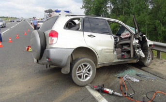 Место ДТП. Фото telegram-канала спасателей Аксайского района