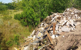 Мусор. Фото telegram-канала администрации Новочеркасска