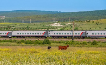 Поезд. Фото пресс-служба компании-перевозчика