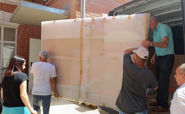 Шедевры ТХМ отправились на выставку в Азов. Фото с ВК странички ТХМ