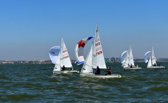 Соревнования по парусному спорту в Таганроге. Фото СШОР № 3
