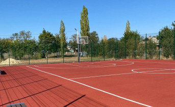 Новая баскетбольная площадка. Фото пресс-службы администрации Азовского района