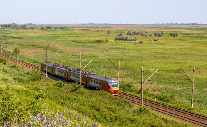 Электричка Ростов-Таганрог. Фото пресс-службы СКППК