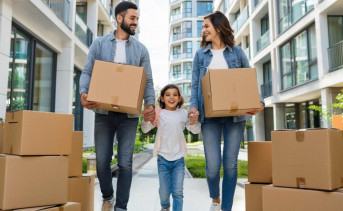 Семья. Фото сгенерировано нейросетью GigaChat