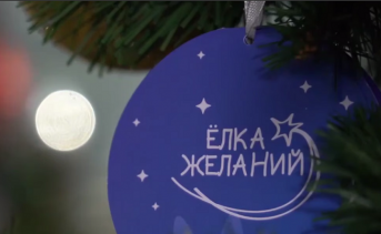 Шар на «Ёлке желаний». Фото пресс-службы МВД по Ростовской области