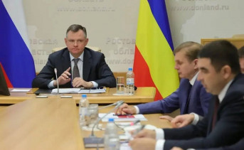 Губернатор Ростовской области Юрий Слюсарь. Фото канала Юрия Слюсаря