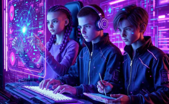 Подростки. Иллюстрация предоставлена ПАО «Ростелеком»