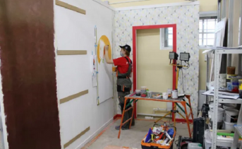 Ремонт. Фото министерства строительства Ростовской области