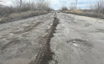 Разбитая дорога. Фото пресс-службы Следственного комитета РФ по Ростовской области