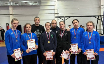 Участницы соревнований. Фото пресс-службы администрации Азовсокго района