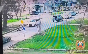 Место ДТП. Скрин видео пресс-службы Госавтоинспекции по Ростовской области