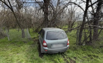 Угнанный автомобиль. Фото пресс-службы МУ МВД России «Новочеркасск»