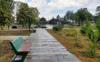 Парк «Рыбацкий берег» в селе Кагальник. Фото Минрегионполитики Ростовской области